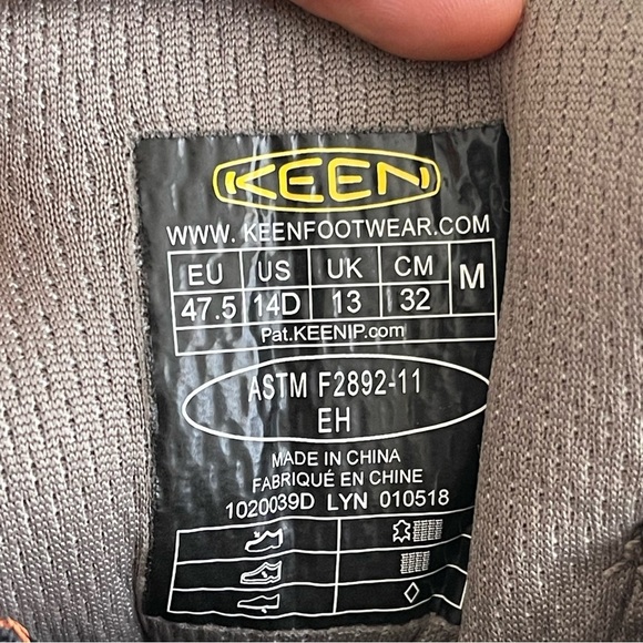 Keen Utility Detroit XT Mid Waterproof EH Soft Toe Work Boots Men’s Size 14 - Picture 10 of 10